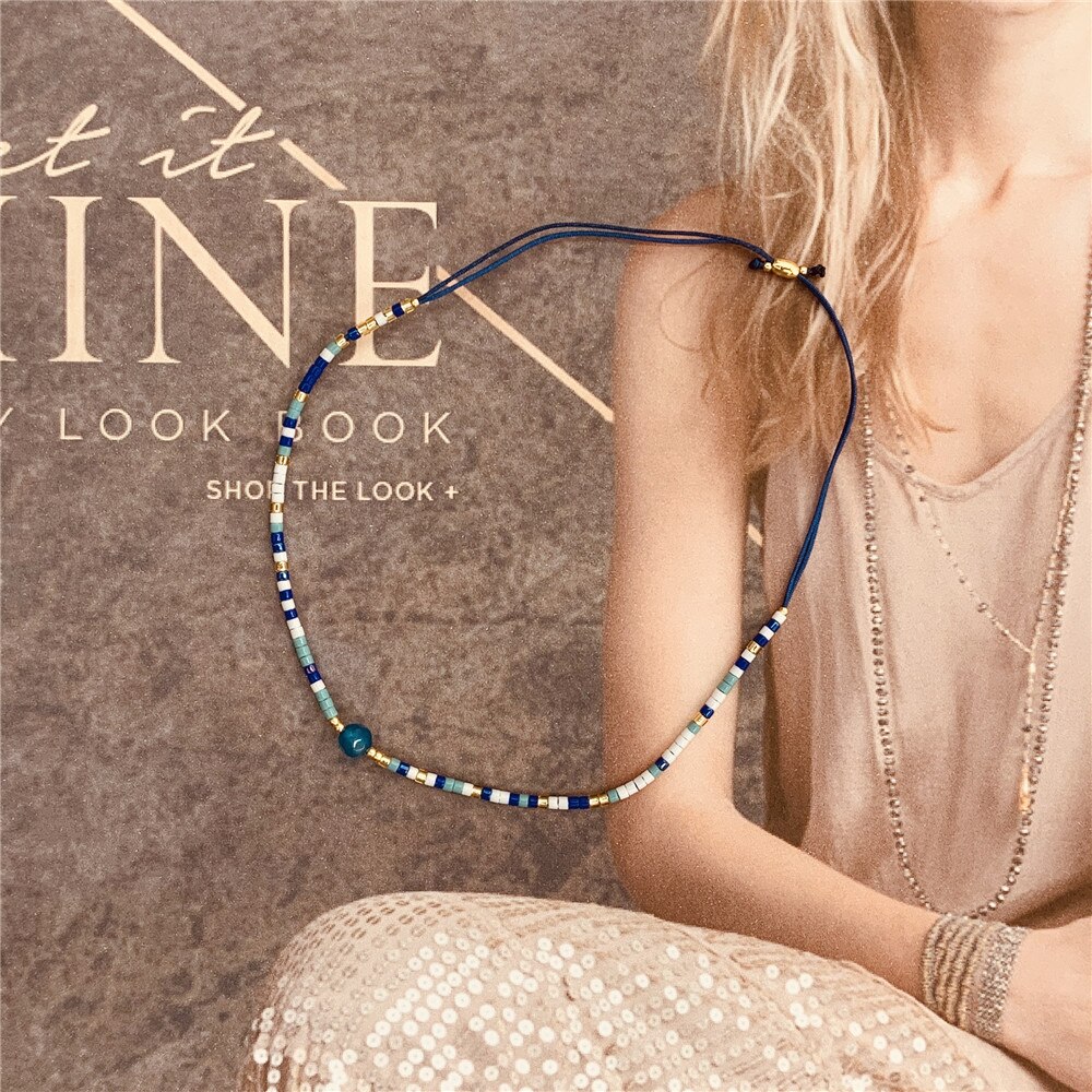 Go2boho Miyuki Bracciale con perline Pietra di moda Gioielli con perle Perline Gioielli Braccialetti semplici vintage Pulsera di alta qualità