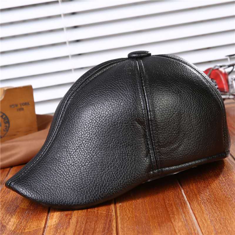 chapeau avant moyen âge et vieux hommes chapeau en polyuréthane printemps et automne en plein air chapeau chapeau vison cheveux casquette: as picture 05