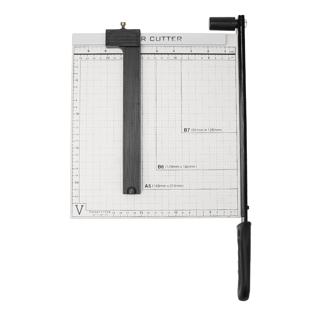 A4/A5/B5 Papier Snijmachine Handmatige Papiersnijder Kantoor Fotopapier Trimmer Machine Rvs Guillotine Kaart cutter