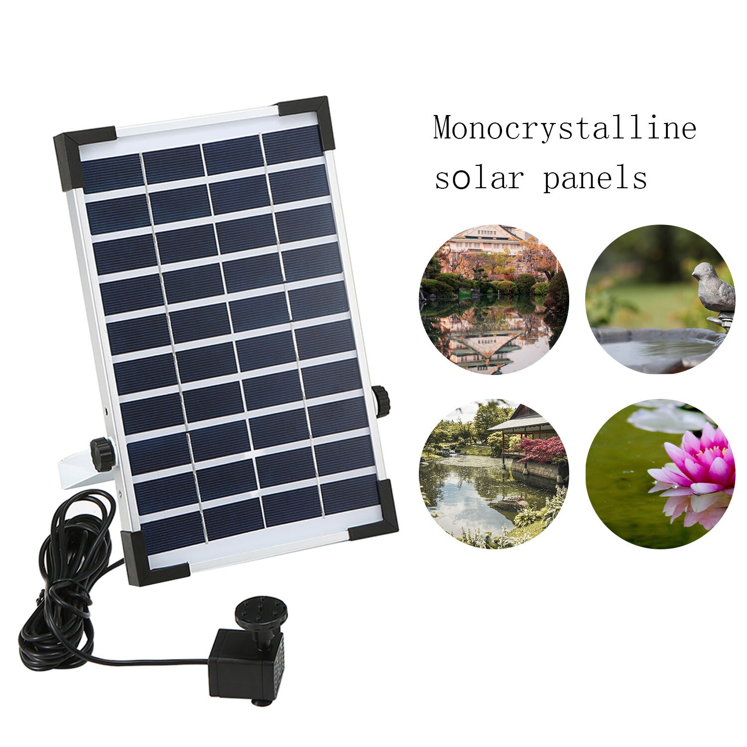 Solar Power Water Fountain Pump Solar Fontein Bird Fountain Water Floating Fountain Pond Garden Patio Decor Lawn Decoration