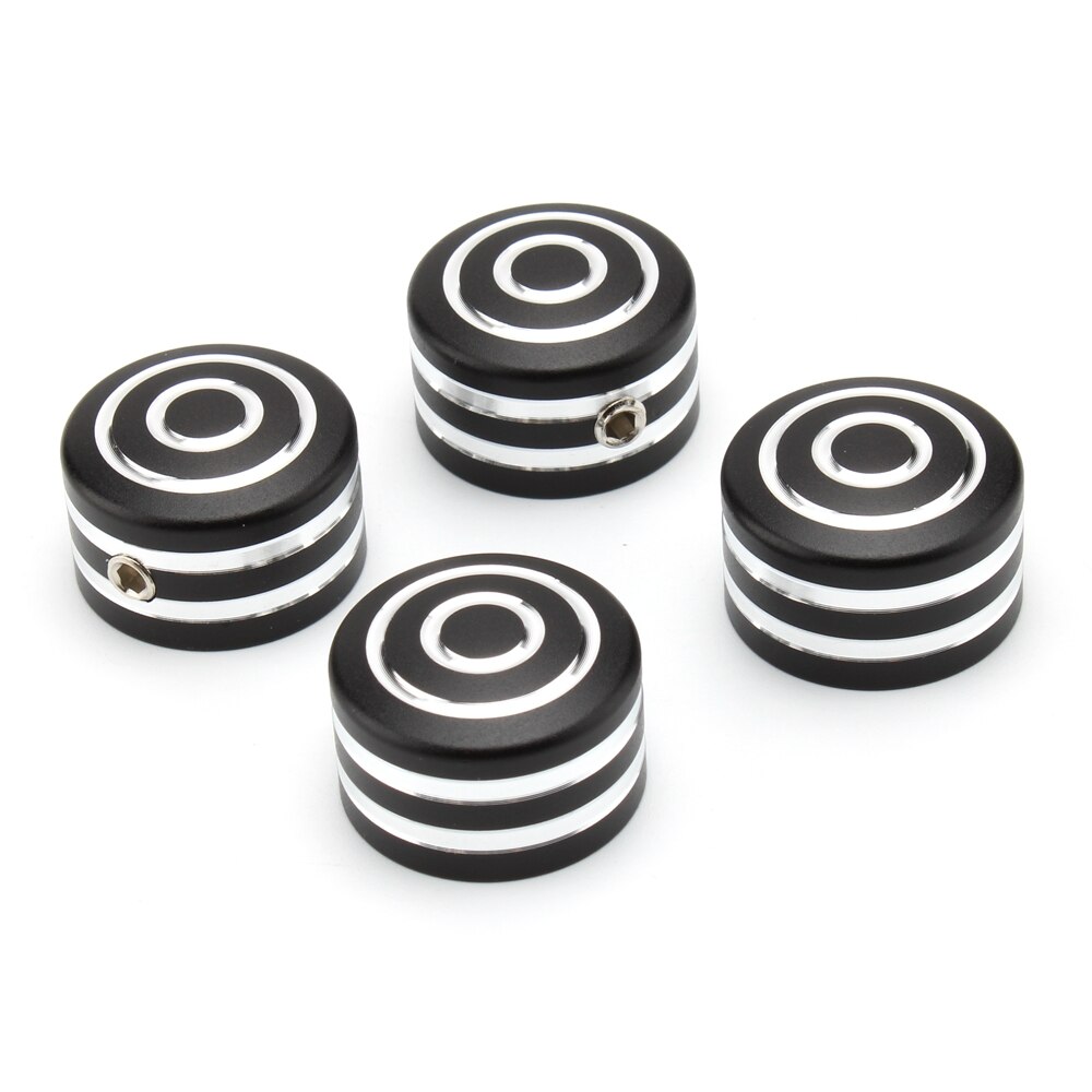 4 pçs vela de ignição parafusos cabeça usinada tampas parafusos porca capa para triumph bonneville t120 preto thruxton r rua twin cup scrambler: Verde
