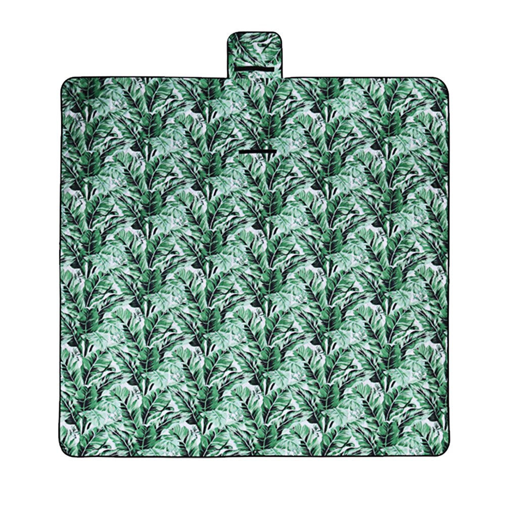 Camping Blanket Ground Washable Sandproof Cozy Soft Outdoor Picnic Waterproof Padding Beach Mat Extra Large Portable Foldable: Banana