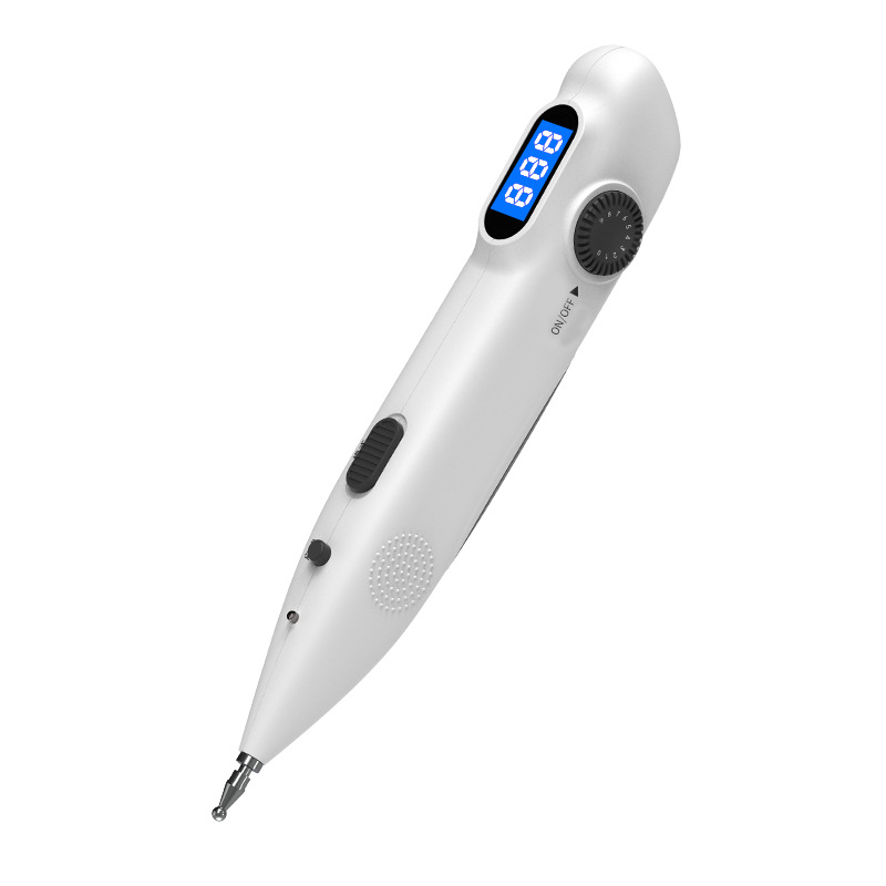 Stylo méridien d&#39;acupuncture électrique, stylo d&#39;acupuncture électronique détecteur de Point d&#39;acupression Massage thérapie de la douleur soins du visage santé
