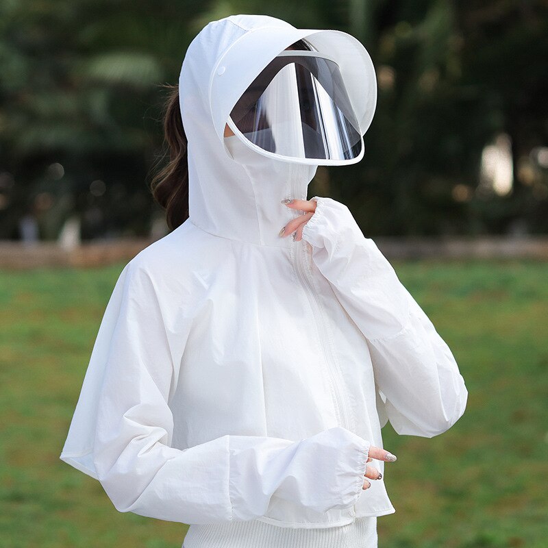 Bescherming Zonnehoed Vrouwelijke Reizen Zon Beschermende Doek Zomer Uv Bescherming Outdoor Bike Gezicht Schaduw Hoed Toevallige Zonnehoed Strand hoed