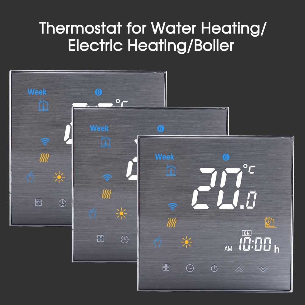 Smart termostat wifi for vannvarme gulv gasskjele termostat temperaturkontroller stemmestyring med google home