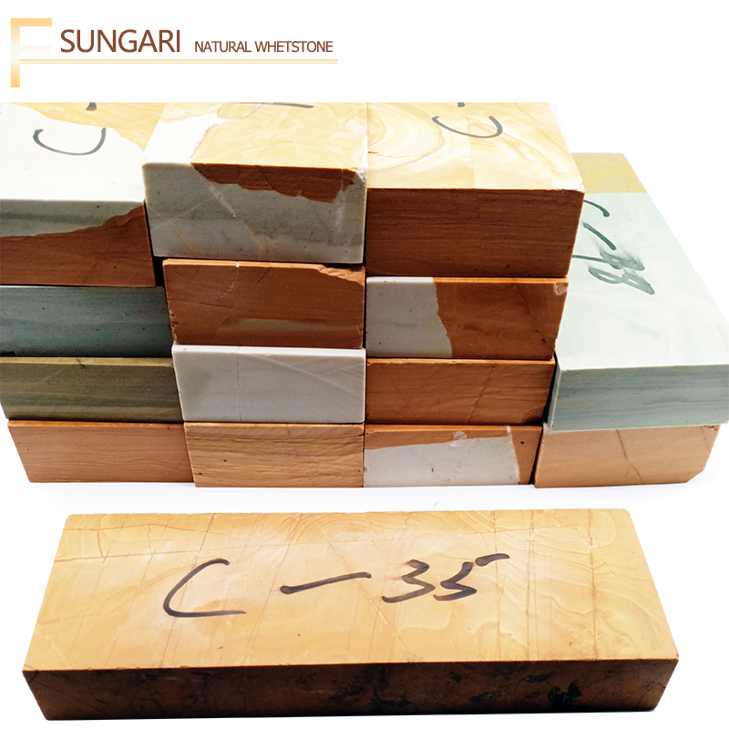 200x70x30mm pierre à aiguiser naturelle aiguiseur de couteaux pierre à aiguiser Songhua (Sawari) pierre à aiguiser, pierre à aiguiser à eau, aiguiseur de meulage