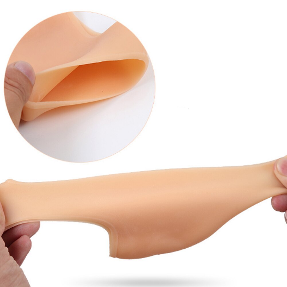 Almohadillas de silicona para el talón, accesorios para zapatos, Protector para el talón, antidolor, hidratante, antigrietas, cojín para el talón, alivia el dolor