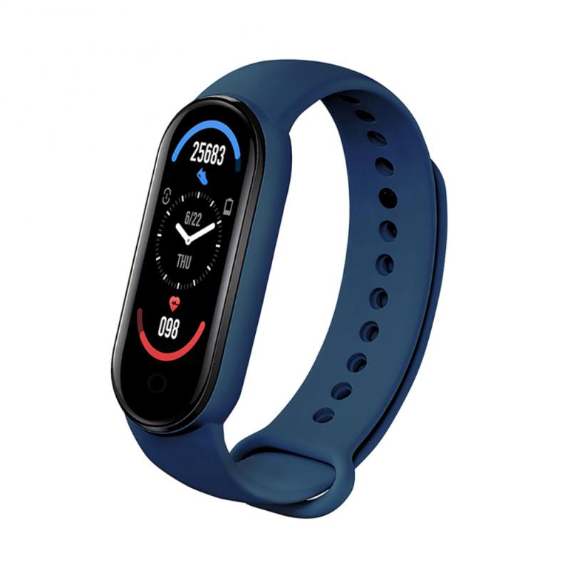 M6 Reloj Inteligente Deportivo Unisex, Pulsera con Control del Ritmo Cardíaco, Versión Fitpro, con Reproductor de Música y Bluetooth, Novedad
