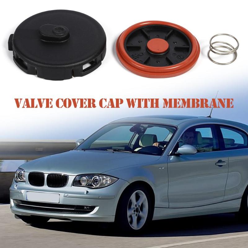 VODOOL Replacement Car Valve Cover Accessories Cap+ Membrane for N46 Engine 11127555212 Cylinder Head Valve Covers