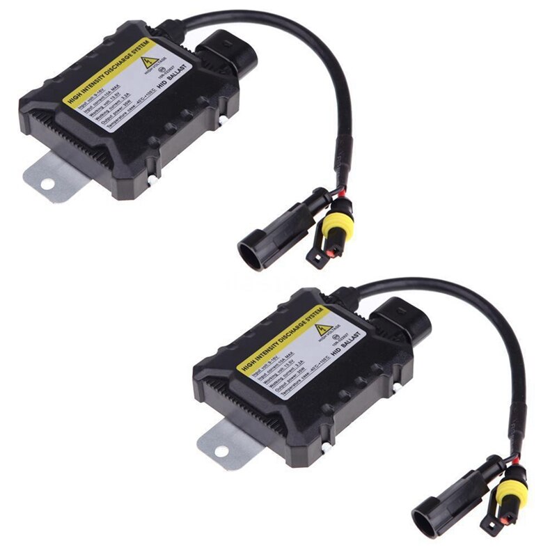 2 x H8/H9/H11 HID Xenon Replacement Bulb 2 Bulbs Headlight 35W Lamp Light 6000K & 2Pcs 35W Digital HID Xenon Conversion Ballast