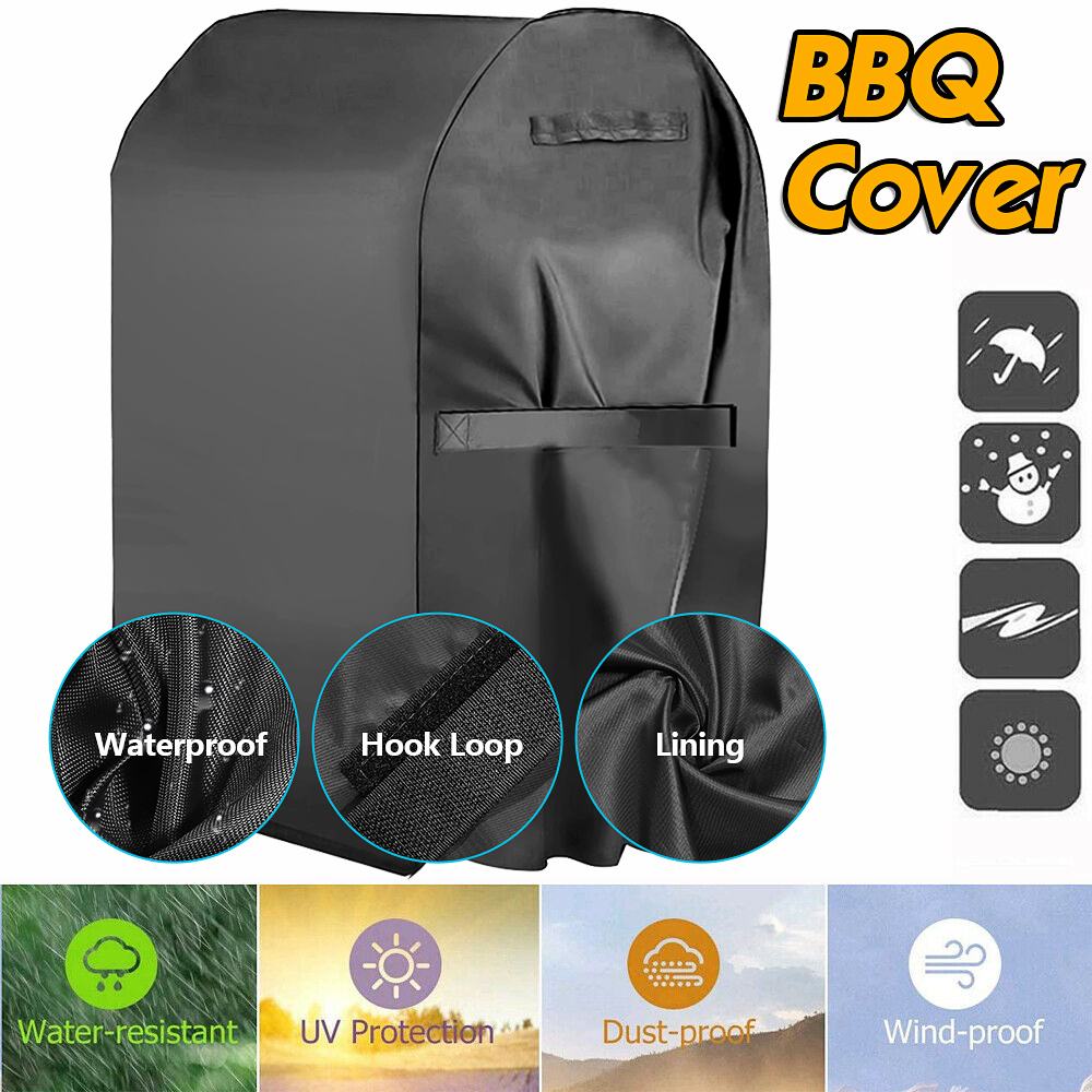 76x66x109CM Heavy Duty BBQ Gas Protector Covers Waterproof Dustproof Garden Grill Outdoor BBQ Grill Cover Storage Bag For Weber
