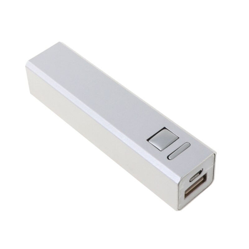 Aluminum DIY USB Power Bank Case Only 18650 Battery Charger 2600mAh Cover Kit