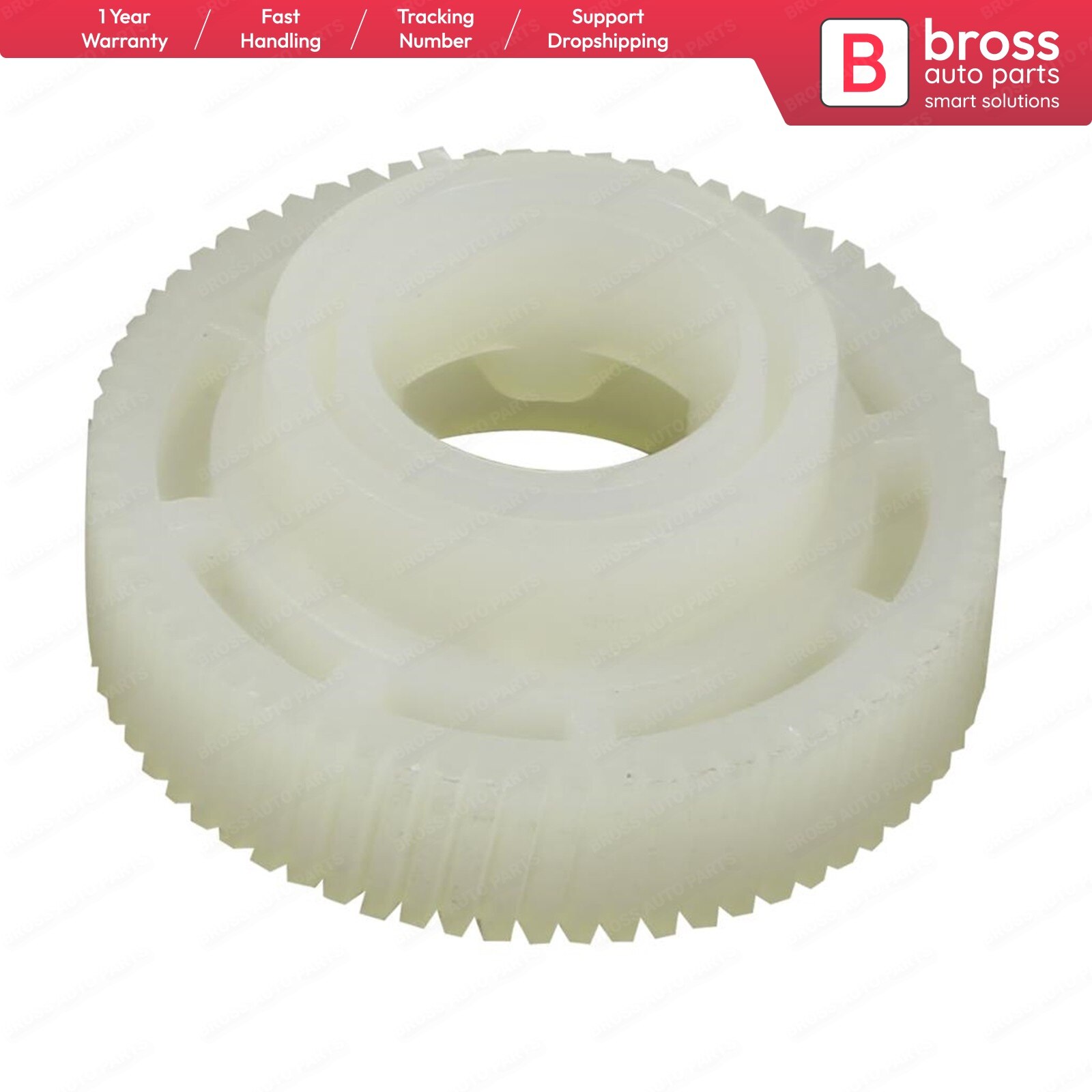 Bross BSR17 Sunroof Motor Repair Gear for Toyota RAV 4 Teeth Number: 68, Gear Diameter: 35.44mm, Upper Diameter: 21.97mm