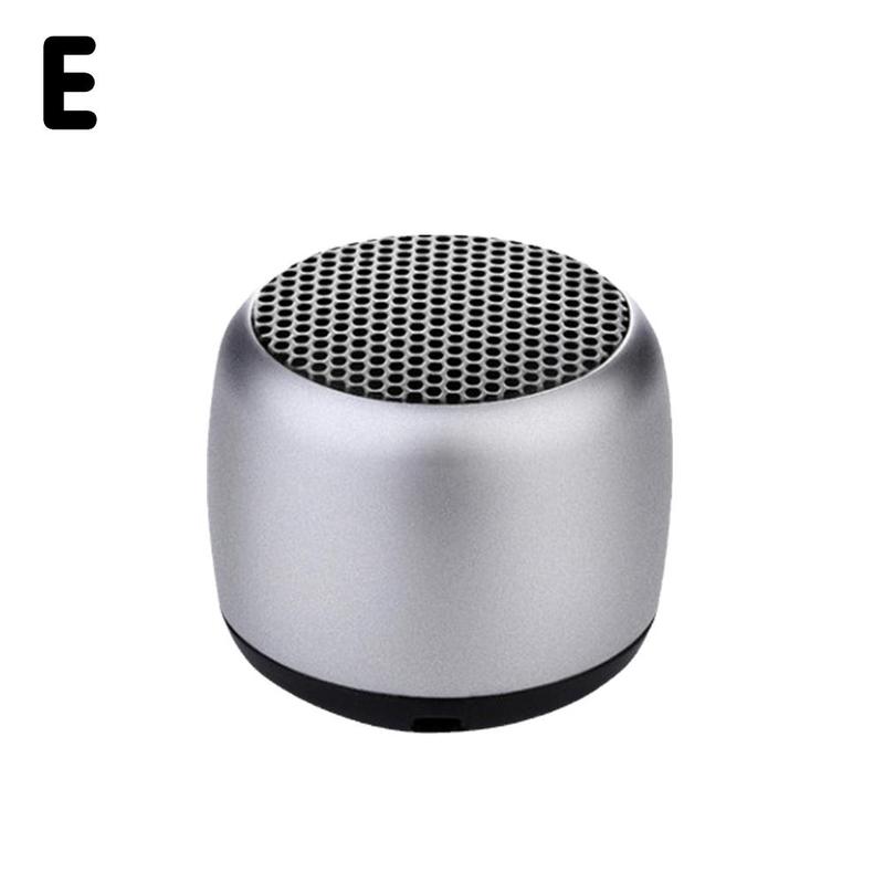 Mini Draadloze Bluetooth Speaker Draagbare Muziek Subwoofer Kolom Computer Som Muziek Caixa De Speler Bluetooth Bass Stereo Ph D4H2: Silver