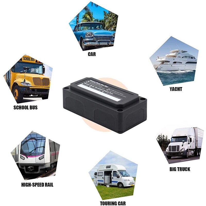 300A Rail Doos Algemene Modificatie Bus Bar Bus Doos Hoge Stroom Doos Terugkeer Heavy Duty Duurzaam Rail Case