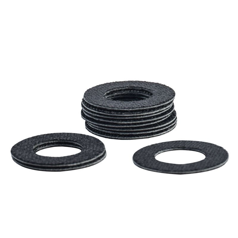 3Pcs 1.0Mm Dikke Full Carbon Pakking Fiber Vissen Wiel Remblokken Water Drum Spinning Wijzigi