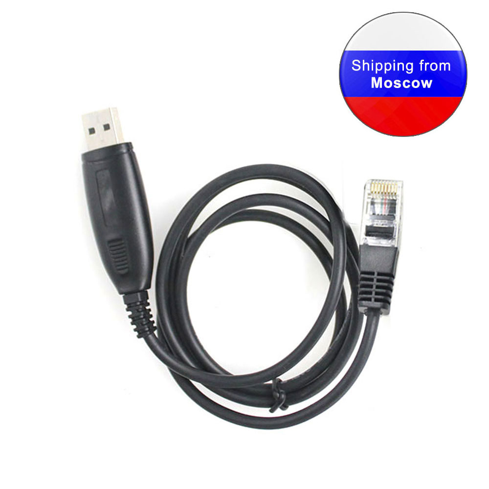 Cabo de programação USB apto para BAOJIE BJ-318 BJ218 136-174 & 400-490MHz woki toki em Dois Sentidos rádio