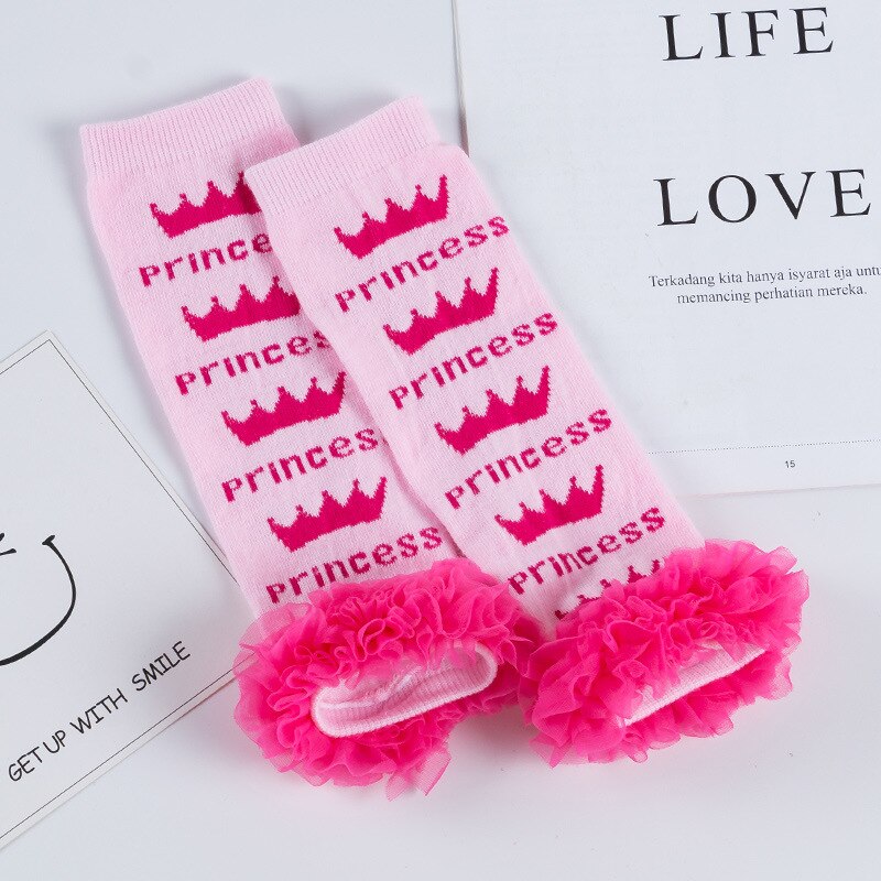 Cute Baby Girl Leg Warmers Legwarmers Birthday Party Cute Socks Kinderkleding Meisjes Legging Infanil Flower Ruffle Leg Warmer: WA115