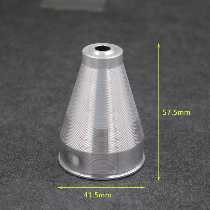 57.5mm x 41.5mm SMO Aluminium Reflector voor HS-802 Zaklamp