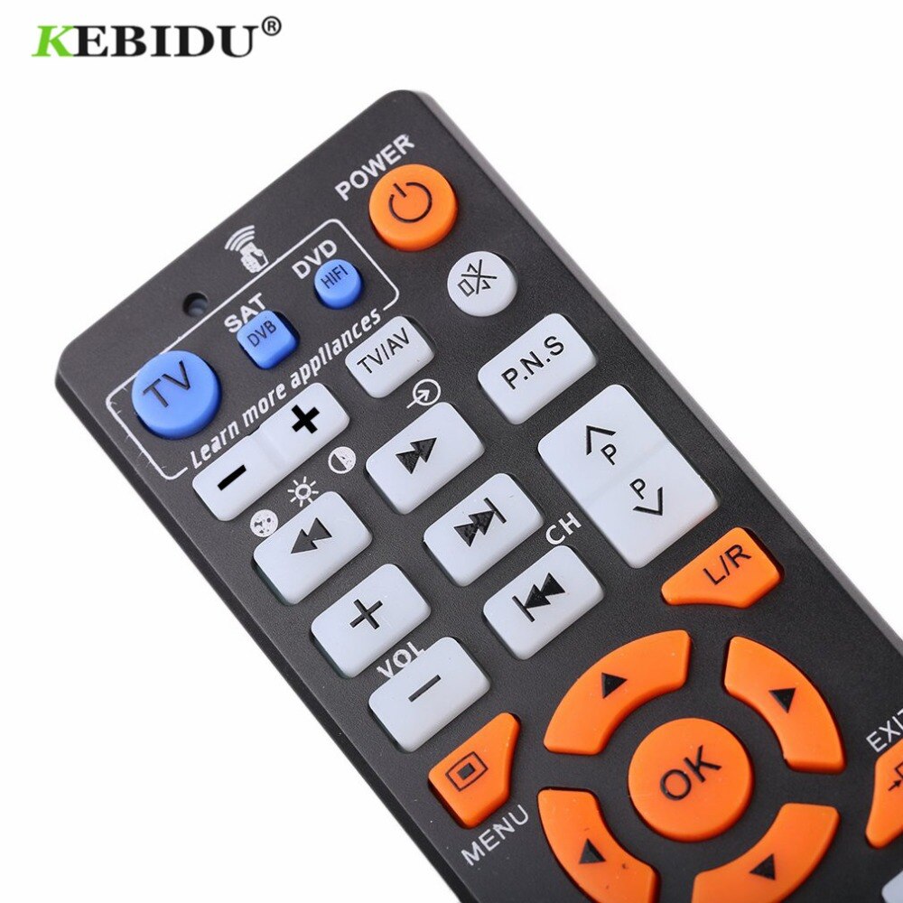 Kebidu til  l336 ir fjernbetjening universal smart fjernbetjening controller med indlæringsfunktion til tv cbl dvd sat til  l336