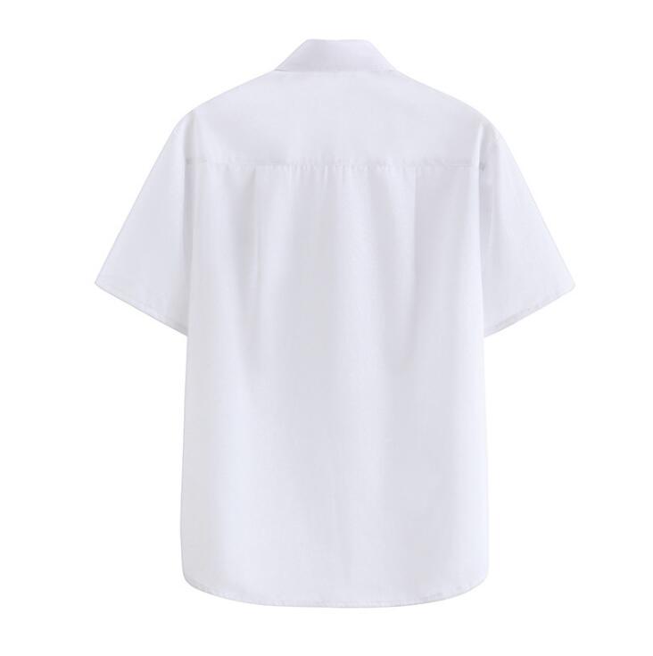 Japanese school JK uniform JK short-sleeve LONG SLEEVE shirt Japan orthodoxy shirt cute Peter Pan collar long sleeve blouse