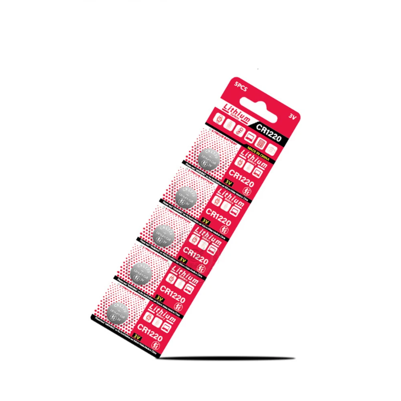 5–100 Stück CR1220 3 V Alkalibatterie, für Uhren-/Fernbedienung/Autoschlüssel/Maus, Hochleistungs-Knopfzelle BR1220 LM1220 KCR1220