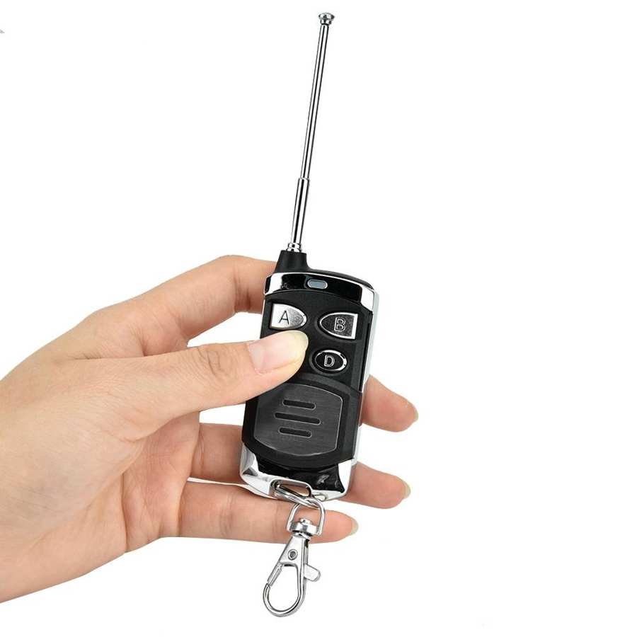 DC12V 4-channel Learning Code Wireless Controller with 4-Button Remote Control cerradura electrica
