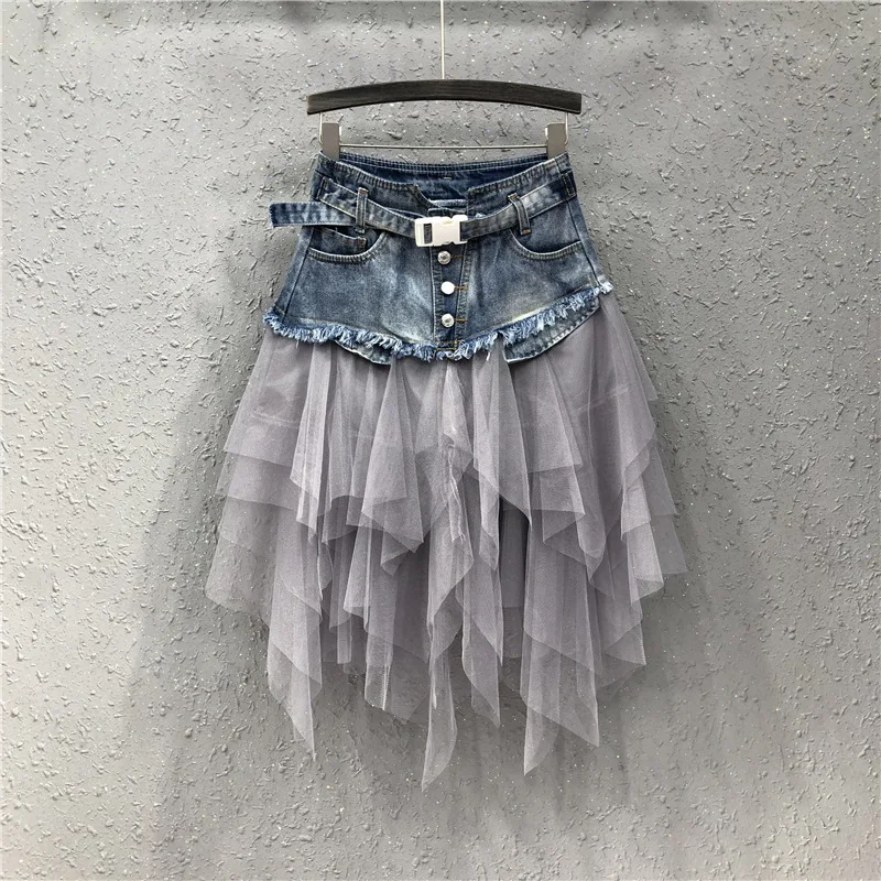 Summer Mini Skirt Gothic Punk Women High Waist – Grandado