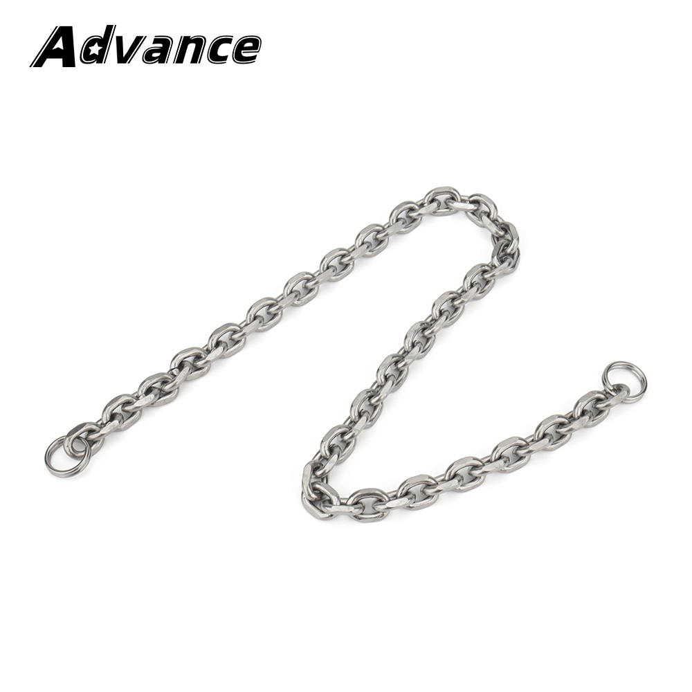 30cm Titanium Alloy Chain DIY Connection Keyring Multi-function Outdoor Tool EDC