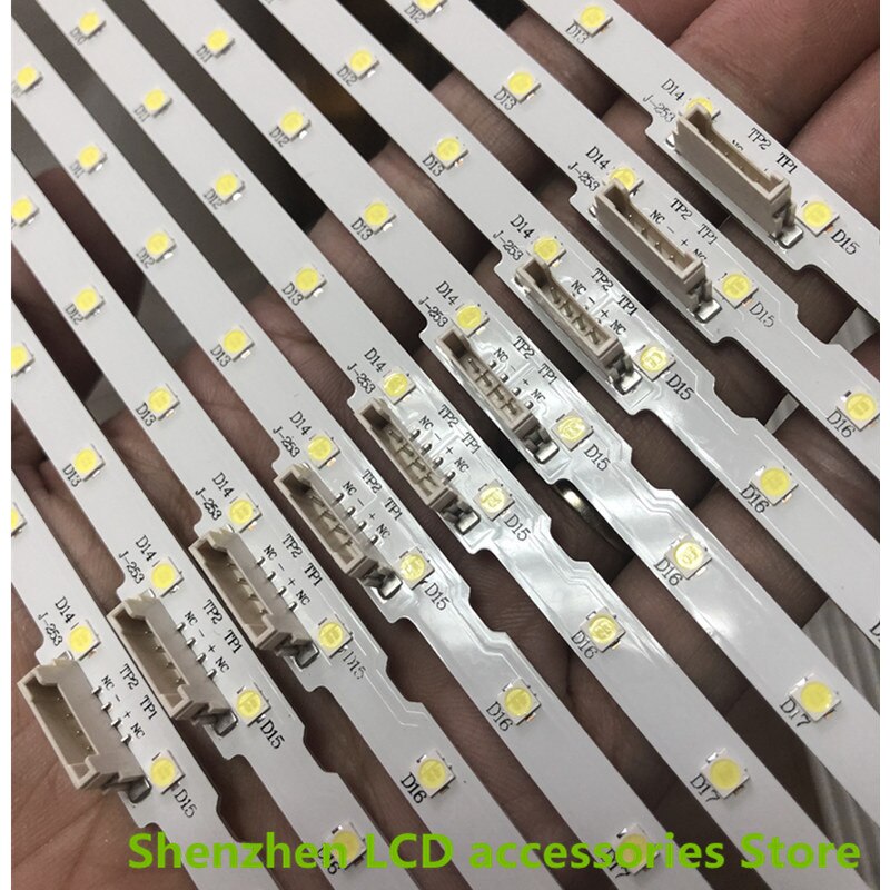 Led Backlight 28LED Voor Samsung 43 "Tv UE43NU7100 AOT_43_NU7100F_2X28_3030C BN44-00947A UE43NU7120 UE43NU7170 BN96-45954A 100%