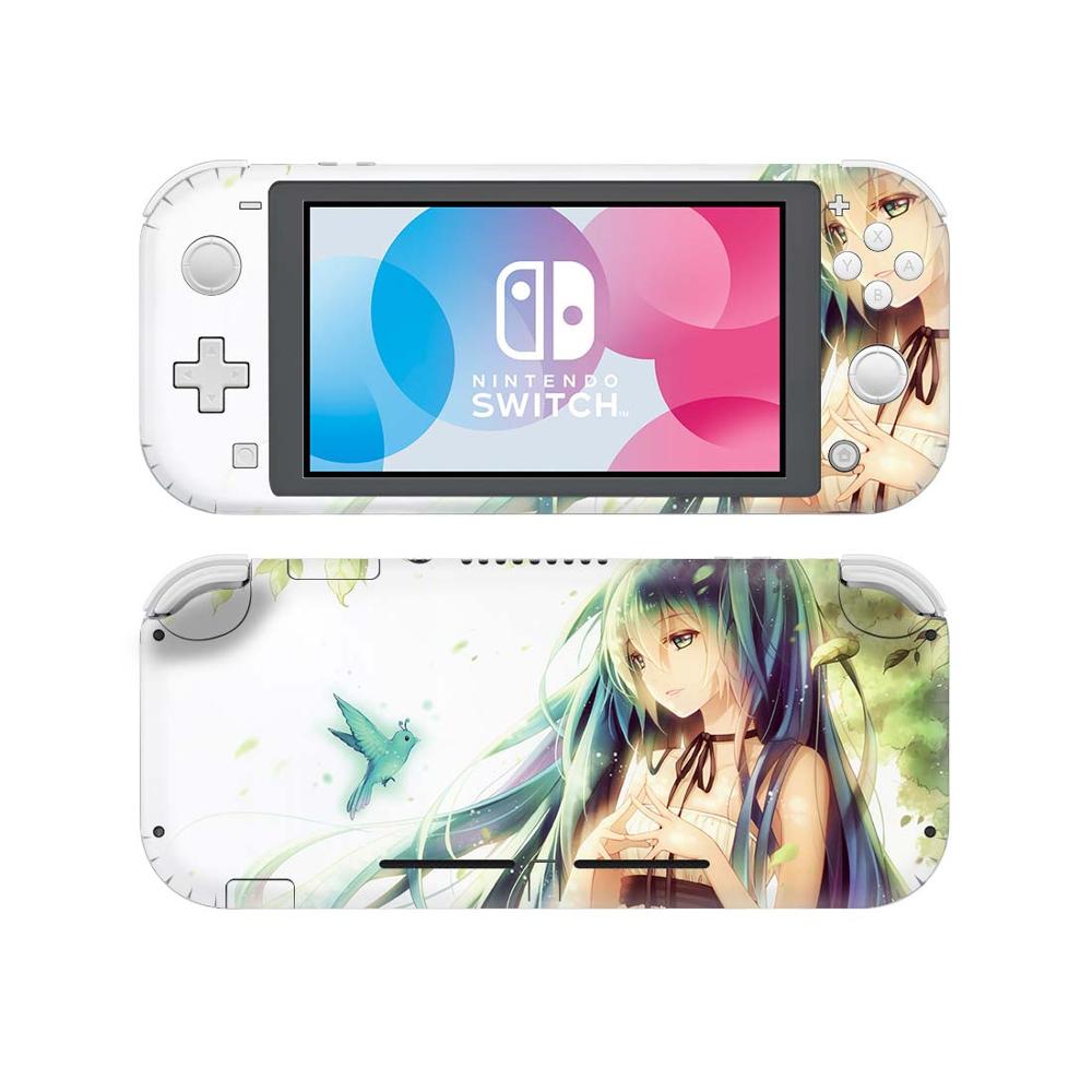 Anime Cute Girl Skin Sticker Decal For Nintendo Switch Lite Console Protector Joy-con Case Nintend Switch Lite NSL Skin Sticker: YSNSL0696