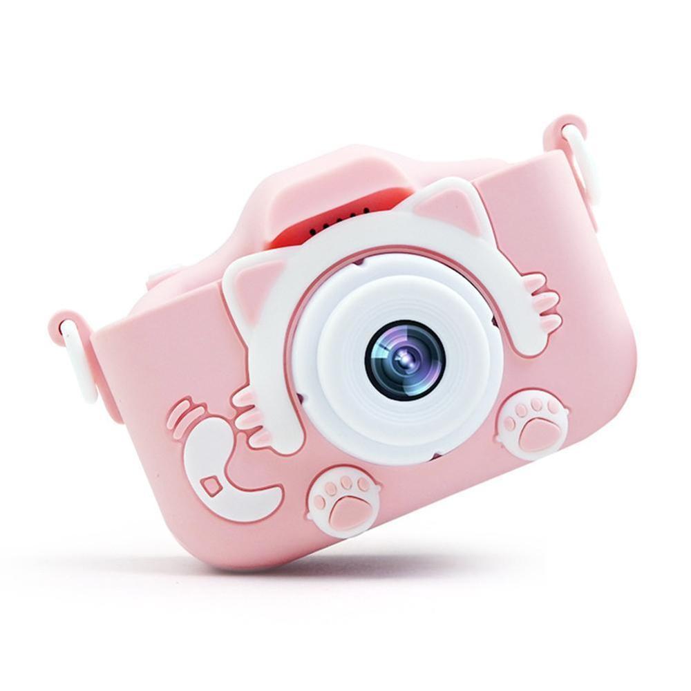 freundlicher Kamera Nette Spielzeug Katze Mini Digital Kamera Geburtstag Für freundlicher Für freundlicher Foto Spielzeug Kamera Video Bildung u9Q5: Rosa