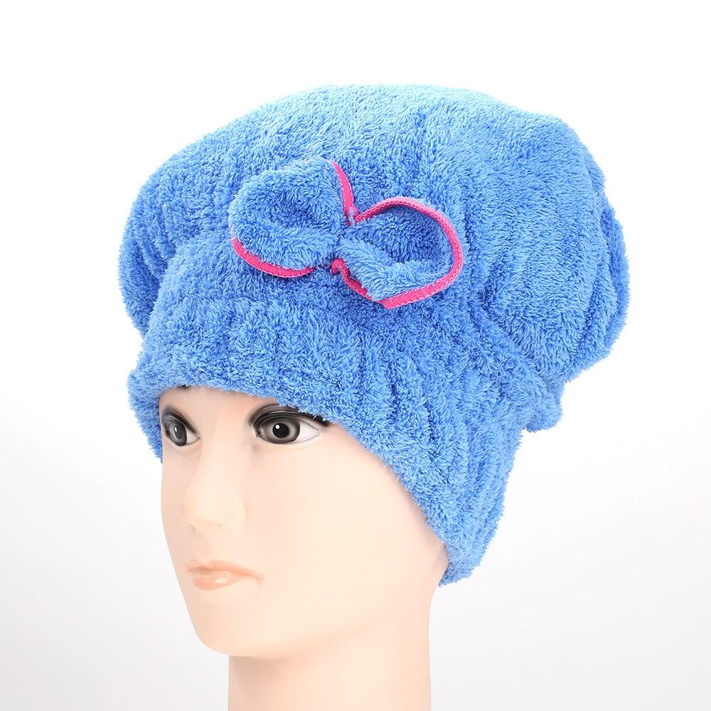 Femmes magie séchage rapide cheveux bouchon de séchage serviette tête enveloppement chapeau outil de bain accessoires Rose Rose bleu rouge jaune violet disponible