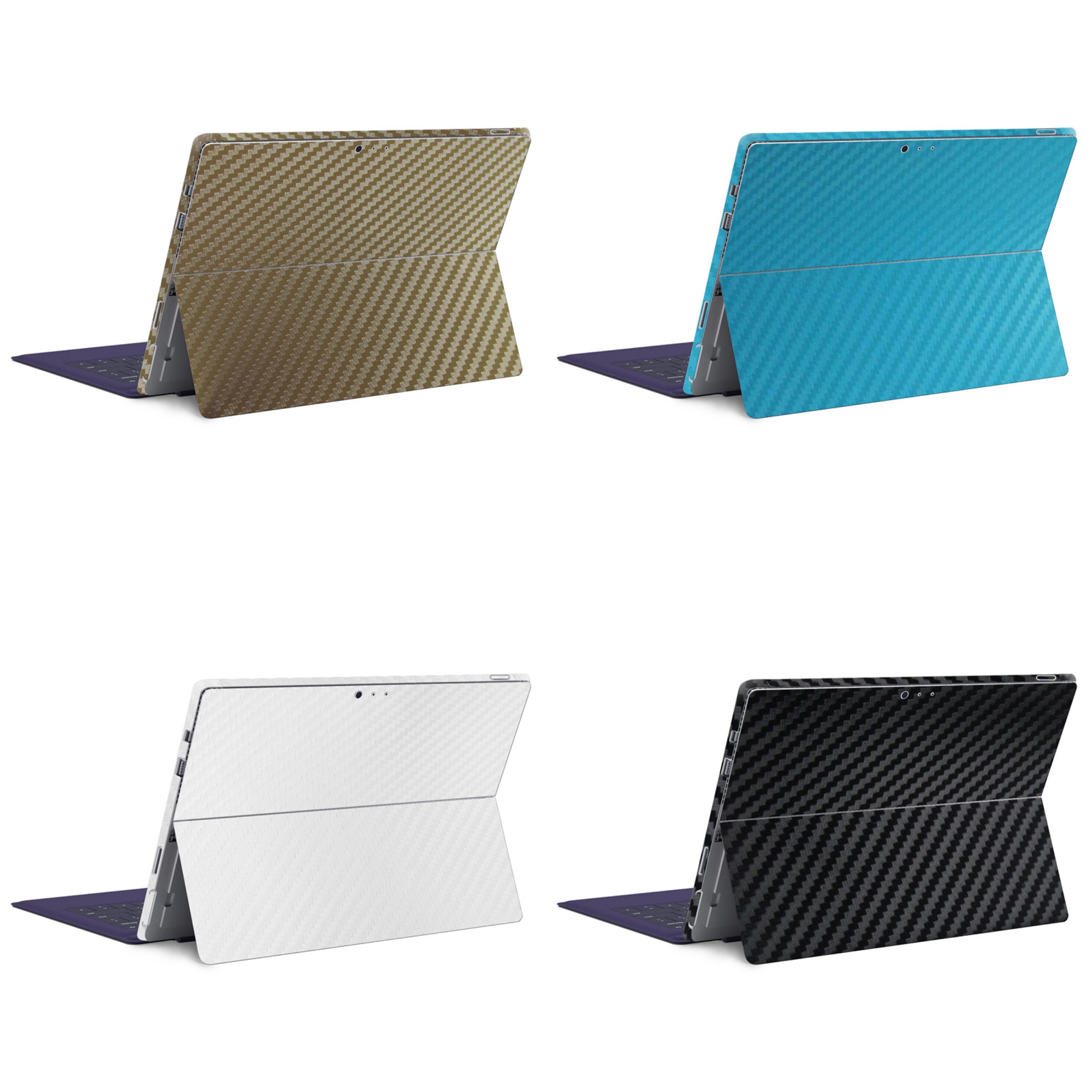 Carbon Fiber Skin Sticker Voor Surface Pro 3