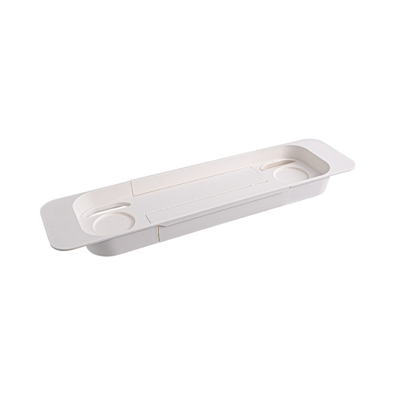 No Drill supporto per vassoio da bagno in plastica Organizer ripiano vassoio per vasca a scomparsa allungabile toilette badplancia organizzatore per la casa OA50BT