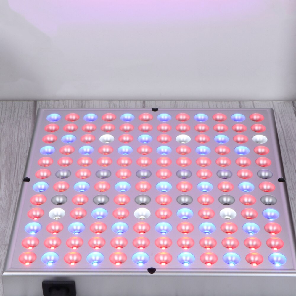 LED 45W Practical LED Plant Square Grow Light Succulent Full Spectrum Lamp Greenhouse Seedling Plant Light Lamp (45W UK Plug)