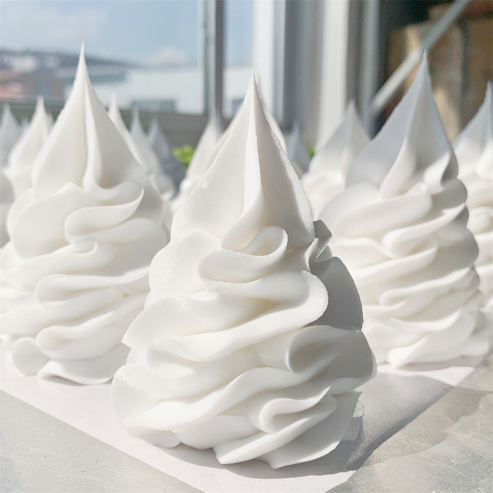 2.3 tum vit original smak mjölkglass populära gör-det-själv handgjorda leksaker lekfönster display provhuvud plastmodell gör-det-själv: Mörkgrå