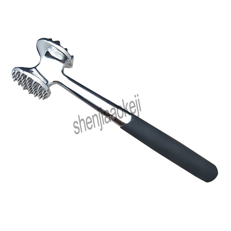 Commercial Steak hammer integrated stainless steel beef Meat hammer tender meat hammer sirloin meat row tool household 1pc