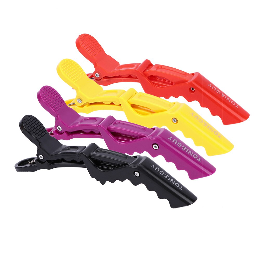 5 stk kvinner alligator hårspenner frisører klemmer plast hårklipper krokodille hårnåler salong hårpleie styling