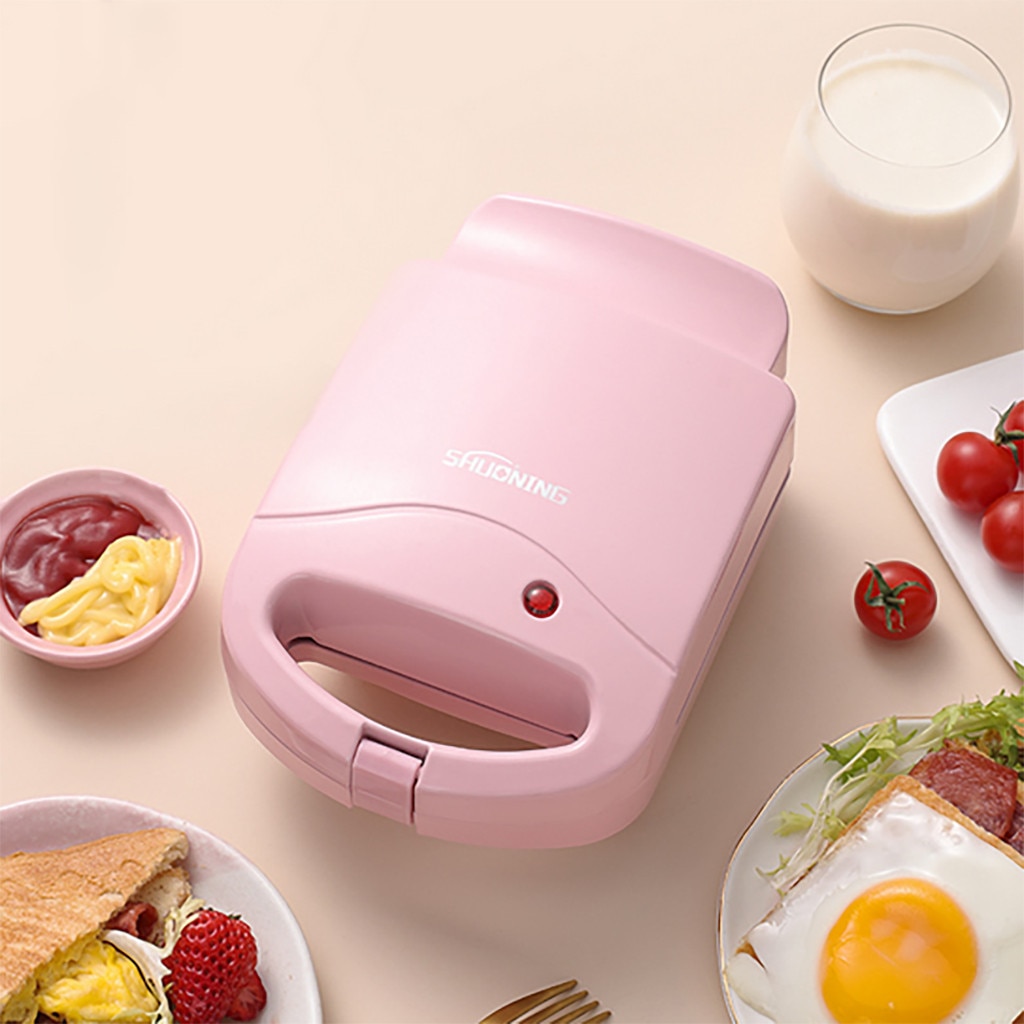 Multi-funktion morgenmad toast maskine automatisk husholdning kage maskine brød maskine opvarmning bagning vaffel maker #y #g40