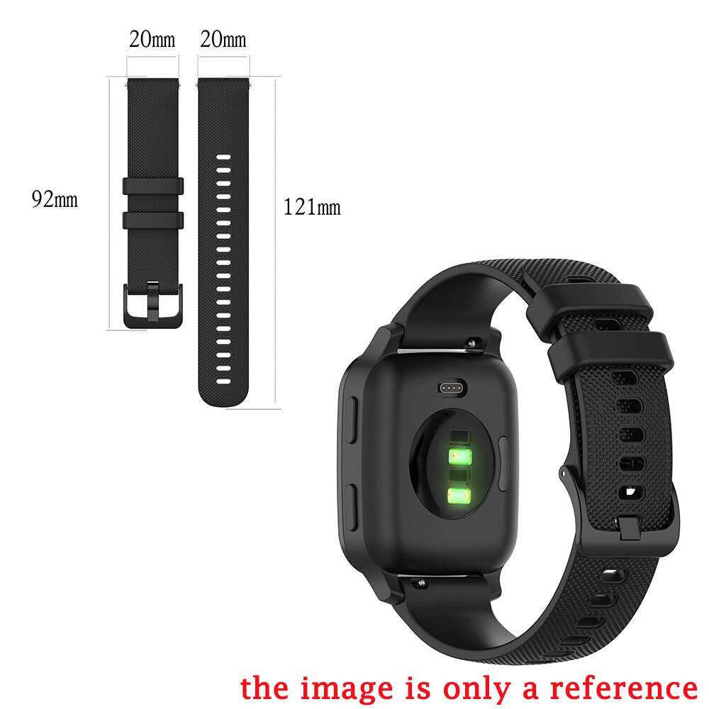 Horloge Wrist Band Voor Garmin Venu Sq 2 Plus Smart Polsband Voor Garmin Vivomove Sport/Venu/Vivoactive3 siliconen Armband Riem