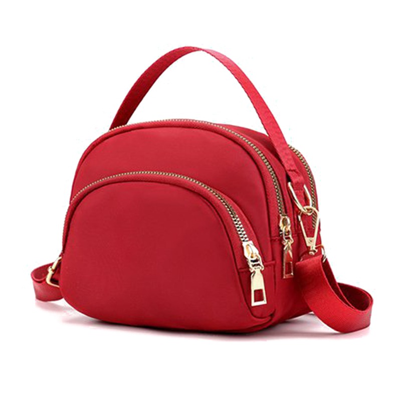 Kvinners crossbody-vesker søt glidelås mobiltelefon skulderveske dame kvinnelig multifunksjons mini håndvesker veske