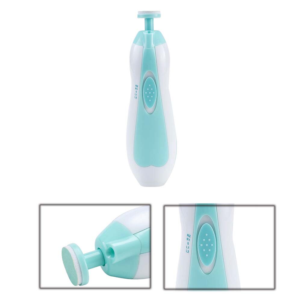 Baby Nail Trimmer Elektrische Cutter Babyverzorging Zuigeling Nagelknipper Trimmer Set Rustig Veilig Nail Cutter