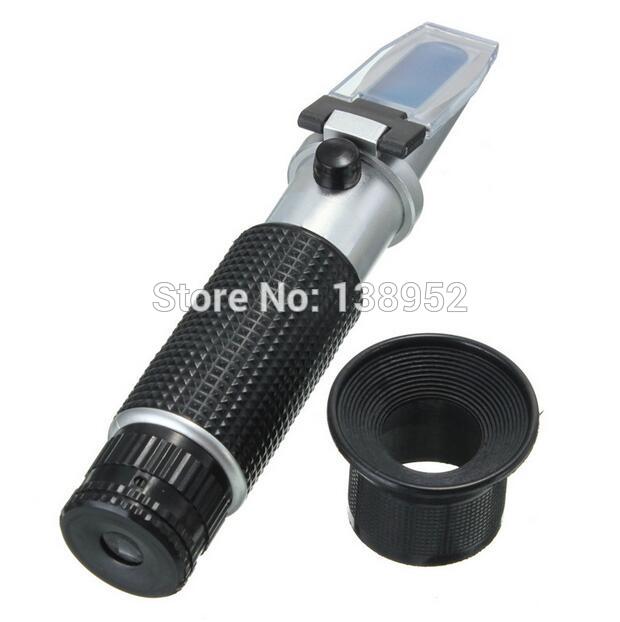 Portable Fruit Brix 0 - 18% Of 0-20% Brix Refractometer P-RHB-18ATC Met Hard Case