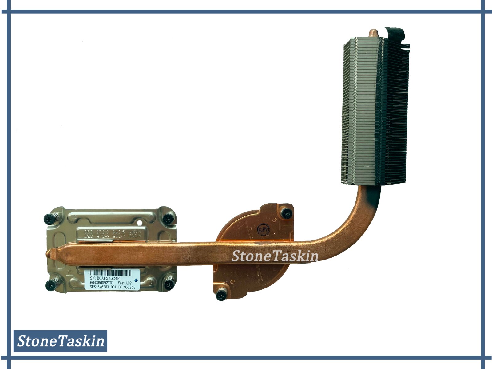 Original For HP Probook 4530S 4730S heatsink fan cooler Radiator 646285-001 CPU fan 646283-001 Heatsink Cooling: Heatsink Only