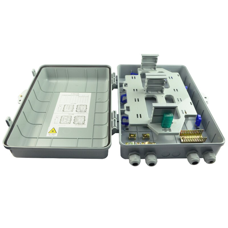 1X32 Splitter Fiber Optical Box FTTH PLC Splitter Box for 4*1X8 2*1X16 Optical Splitter SC APC