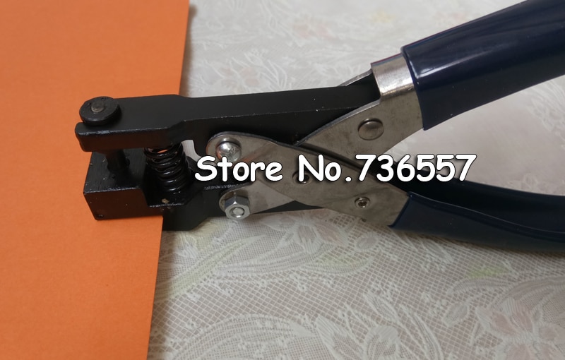 Perforadora de pvc para tarjetas, perforadora de ranura, tamaño del agujero 2mm 3mm 4mm 5mm 6mm