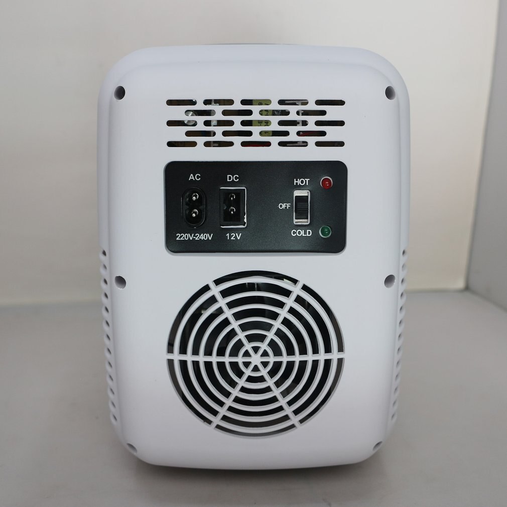 1Pcs Universal 4 Liter Portable Compact Personal Fridge Cools & Heats Fridge for Bedroom Office Car Dorm Four Seasons