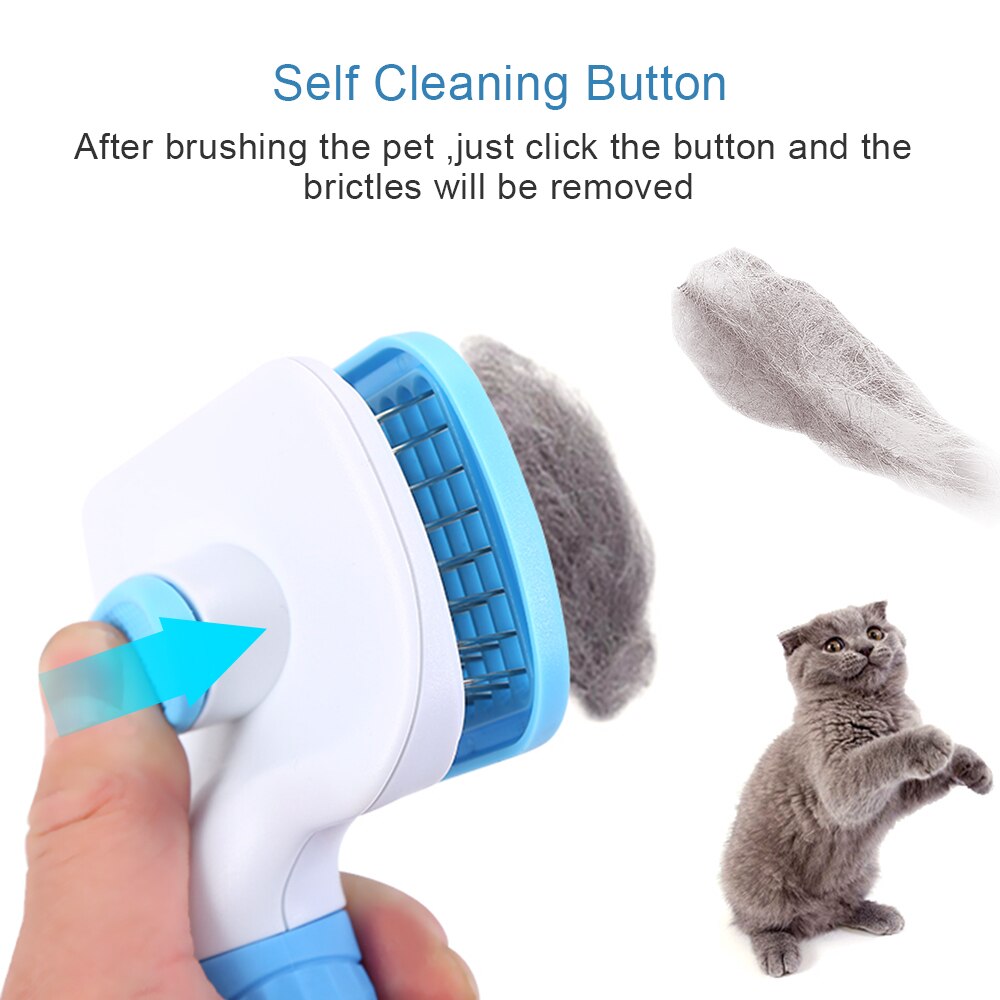 Kam Voor Katten Honden Haar Remover Huisdier Haaruitval Kam Pet Hond Kat Borstel Hond Grooming Oliejas Borstel Brosse Chien