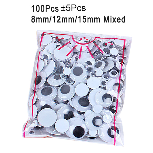 100 uds/200 Uds. Ojos de malabares autoadhesivos para manualidades de álbum de recortes DIY proyectos accesorios para muñecas ojos juguetes hechos a mano GYH: Verde